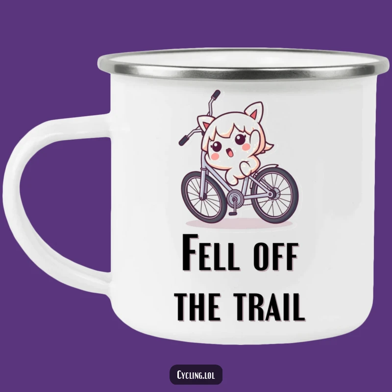 Funny Kawaii Fall Camping Mug - Adventure Fuel with a Smile