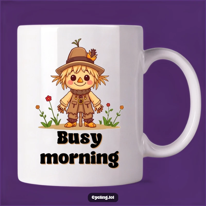 Funny Scarecrow Builder Mug: A Hilarious Gift for Busy Crafters