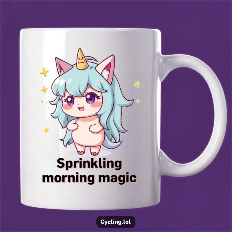 Funny Stardust Thrower Mug - Mischievous Twinkle Gift Idea