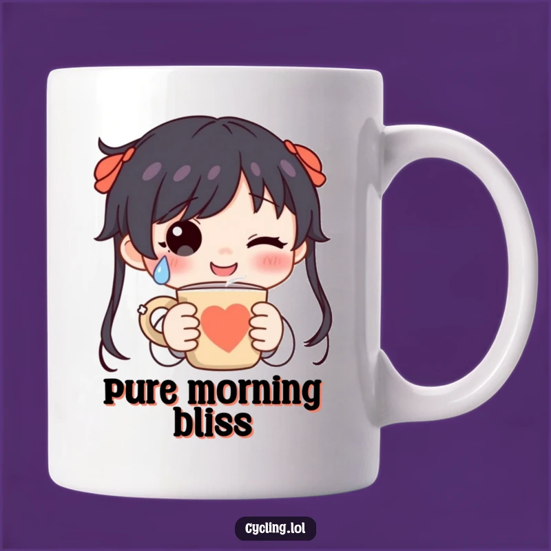 Funny Happy Tear Mug Character - Ultimate Comforting Coffee Lover's Mug!