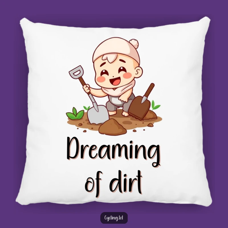 Funny Gardener Pillow - Cozy Comfort, Charming Funny Gift for Plant Lovers