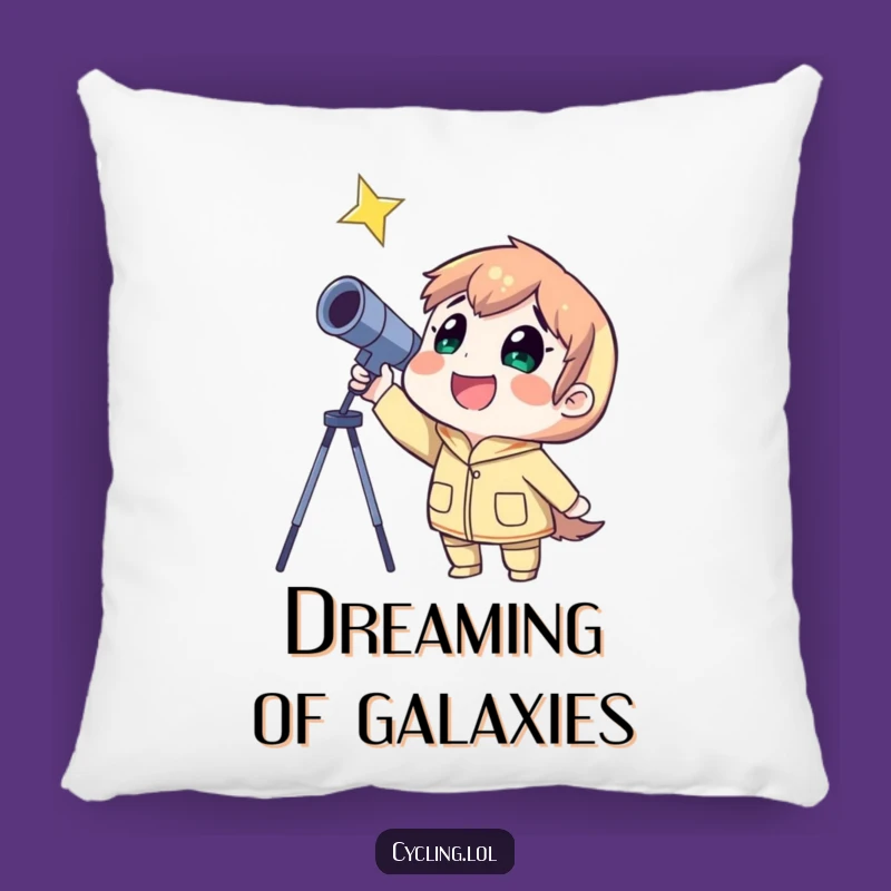 Funny Stargazer Pillow: Cosmic Comfort & Grins, Ultimate Funny Gift for Dreamers