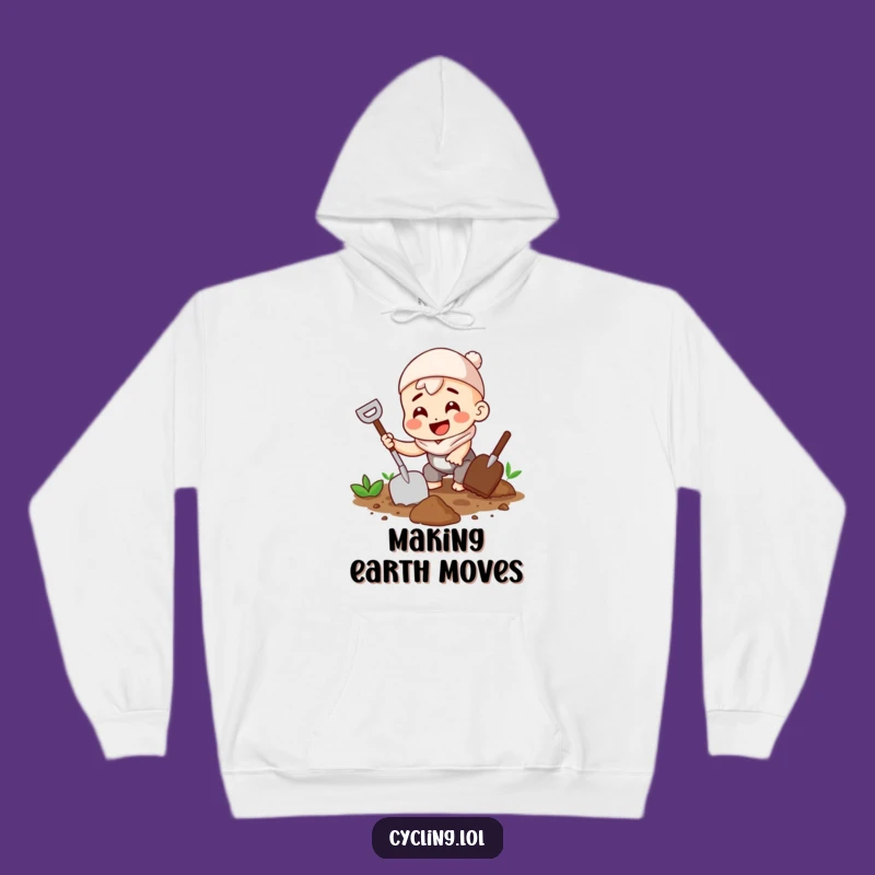 Funny Gardener Hoodie - Cozy Digging, Ultimate Funny Gift for Outdoor Lovers