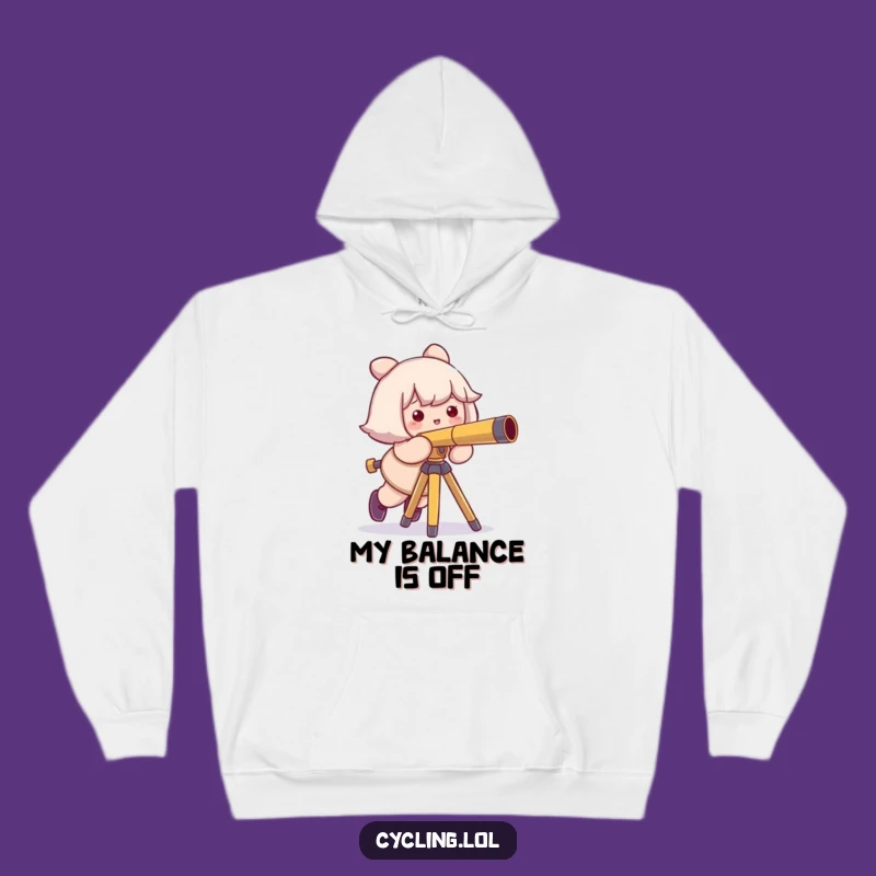 Funny Tripping Astronomer Hoodie: Cozy Up with Cosmic Mishaps, Great Funny Gift!