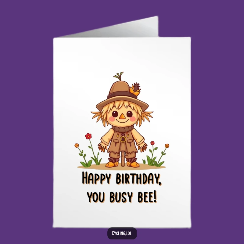 Free Printable Birthday Card: Busy Builder Downloadable Gift for a Harvest of Fun