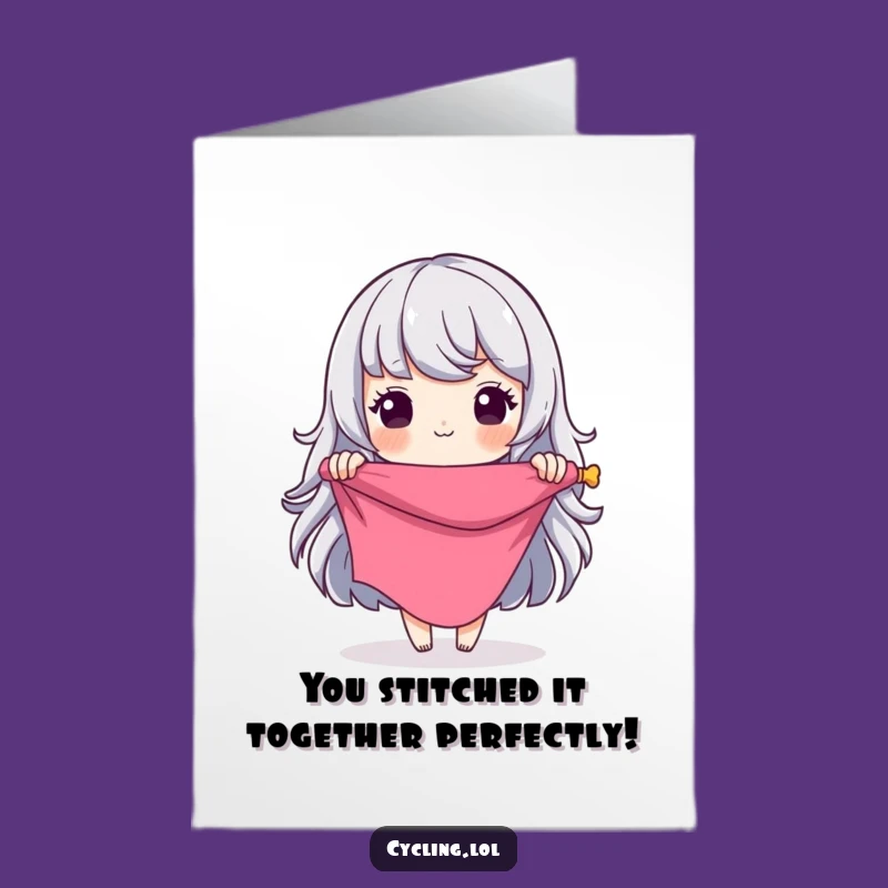 Free Printable Congrats Card: Grand Design Fabric - Downloadable Achievement Humor!