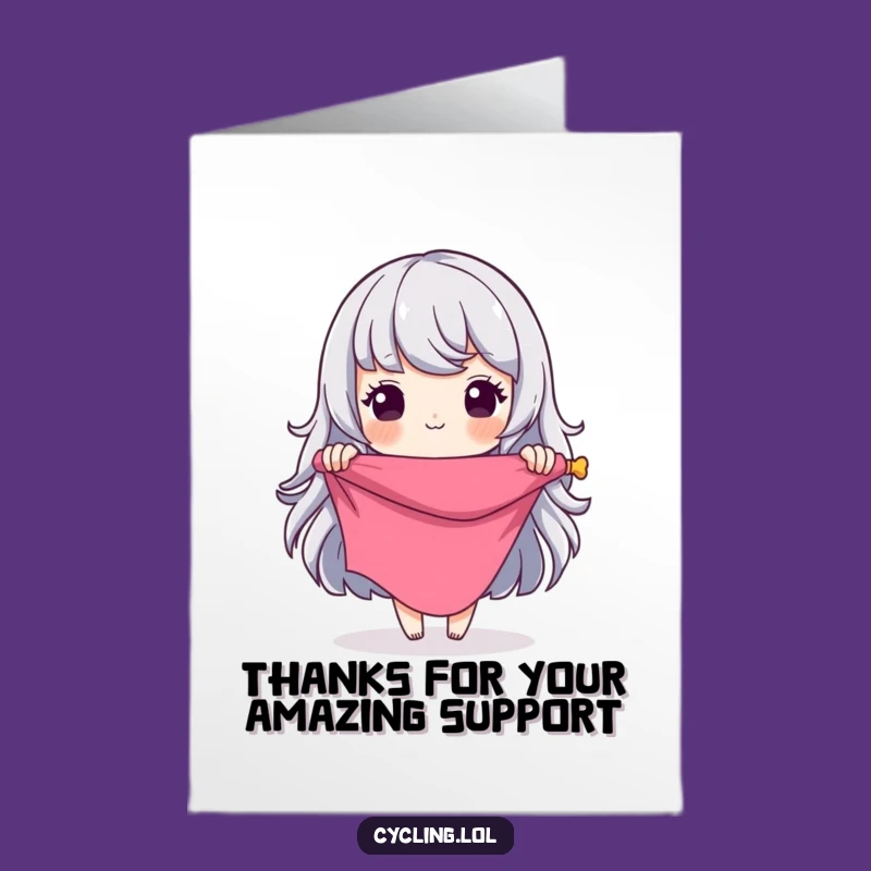 Free Printable Thank You Card: Grand Design Fabric - Express Gratitude Humor!