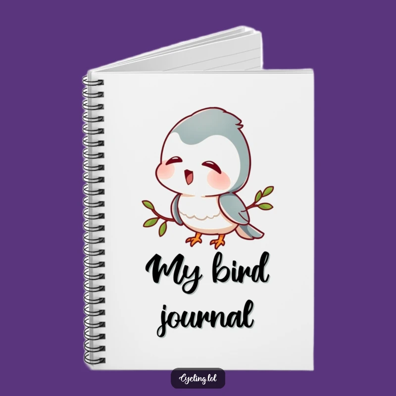 Funny Bird Lover Notebook: Journal Your Thoughts with Birdsong Delight