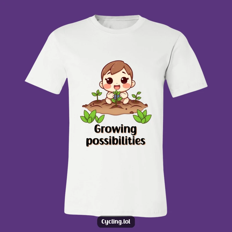 Funny Hopeful Planter T-Shirt: Wear Your Excitement for Growth