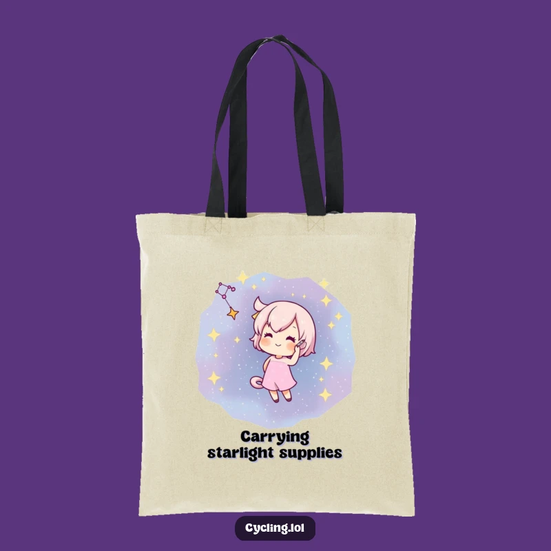 Funny Star Gazer Tote Bag: Carry Your Creativity, A Whimsical Funny Gift!