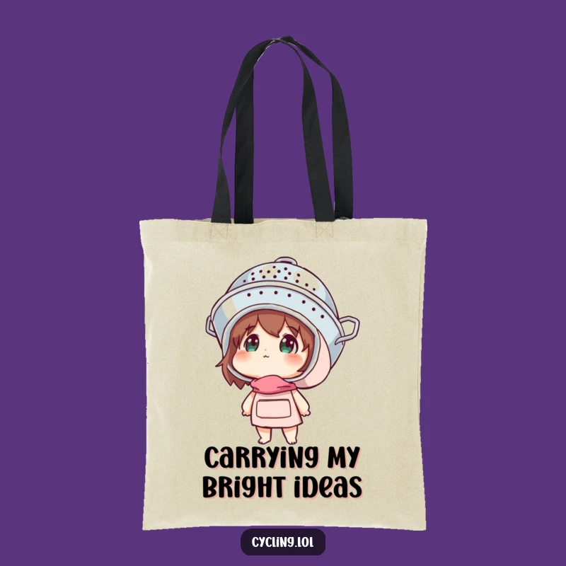 Funny Colander Explorer Tote Bag: Carry Your Wonder & Style, Awesome Funny Gift