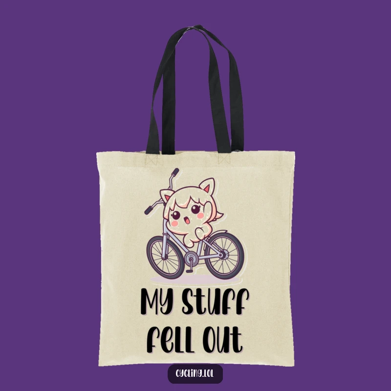Funny Kawaii Oopsie Tote Bag - Carry Your Mishaps with a Smile